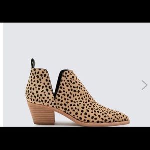 Dolce Vita Sonni leopard print booties